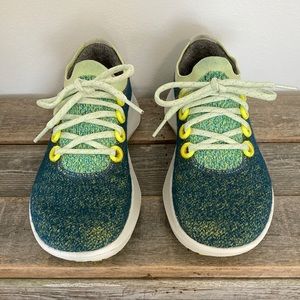 Allbirds Women’s Wool Dasher Mizzles - Teal Size 8